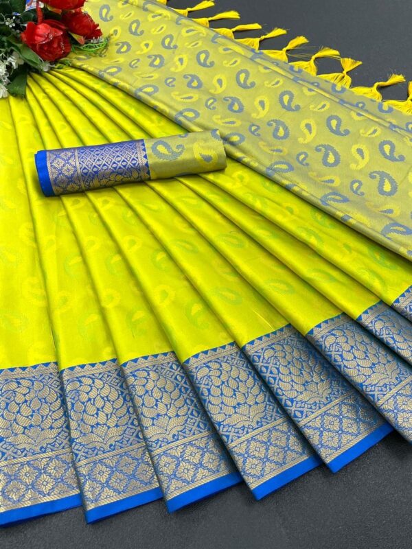 Kanjeevaram soft silk saree